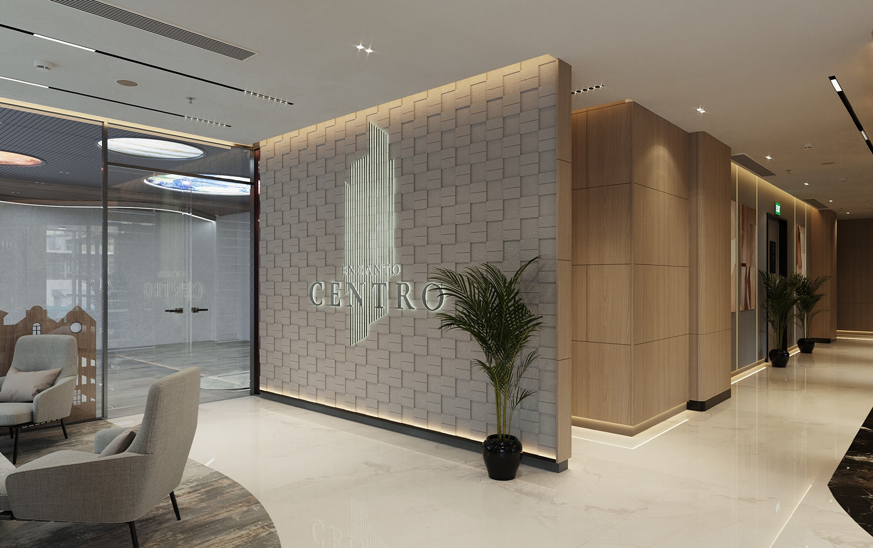 Encanto Centro Lobby Interior