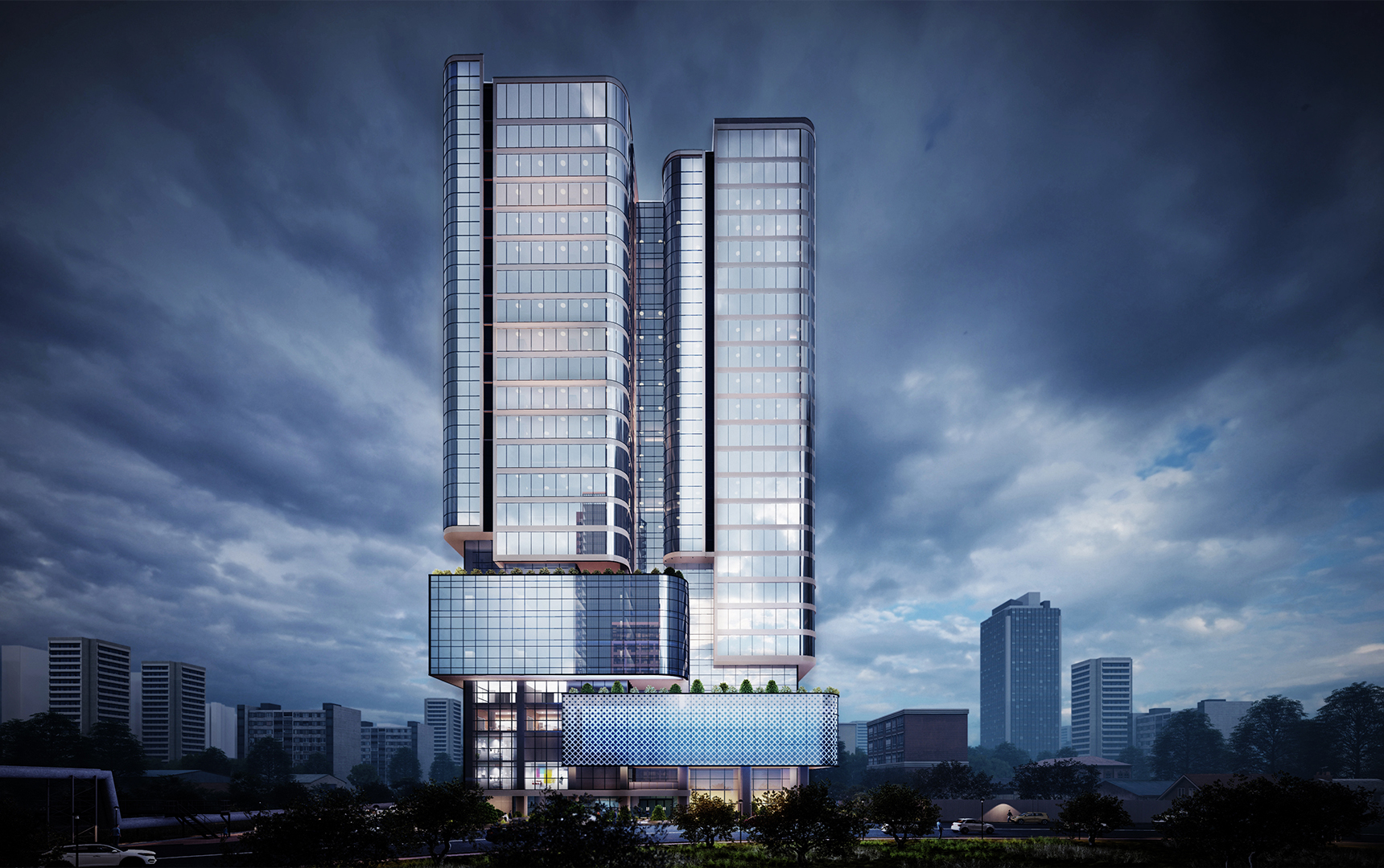 Wisdom Tower оффисын барилга