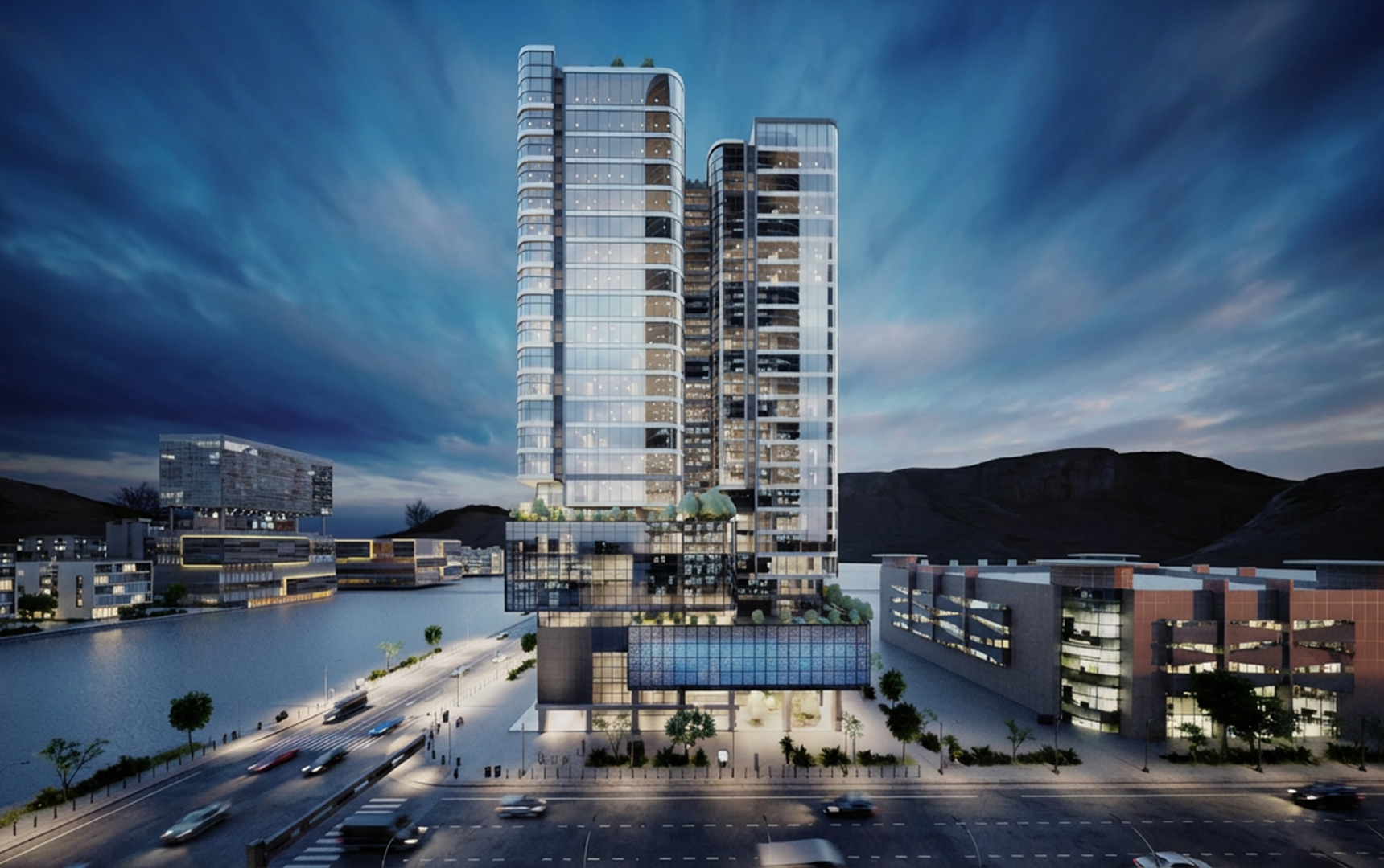 Wisdom Tower оффисын барилга